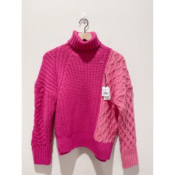 Andersson Bell Alto Wool blend contrast sweater - Picture 9 of 11